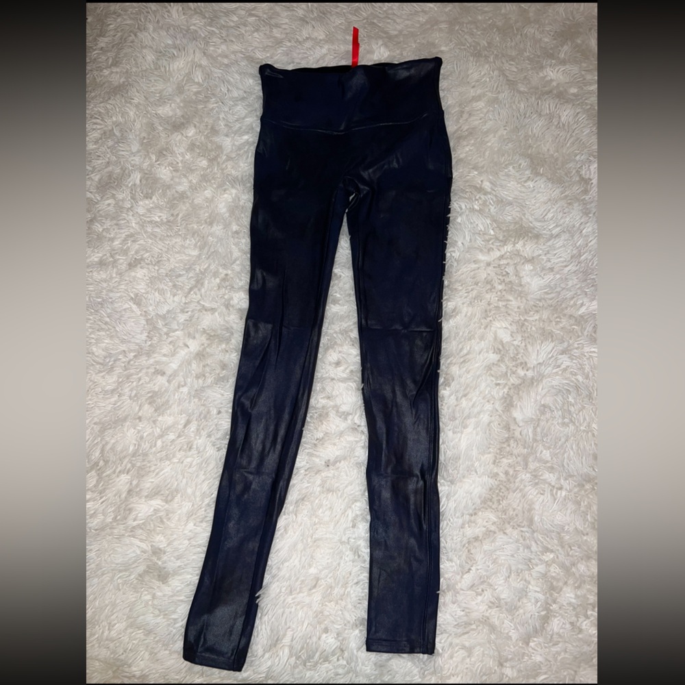 blue/black Spanx/Leggings/Shapewear